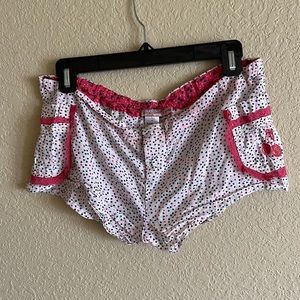 Juicy Couture Size M Cherry Print Sleeping Shorts